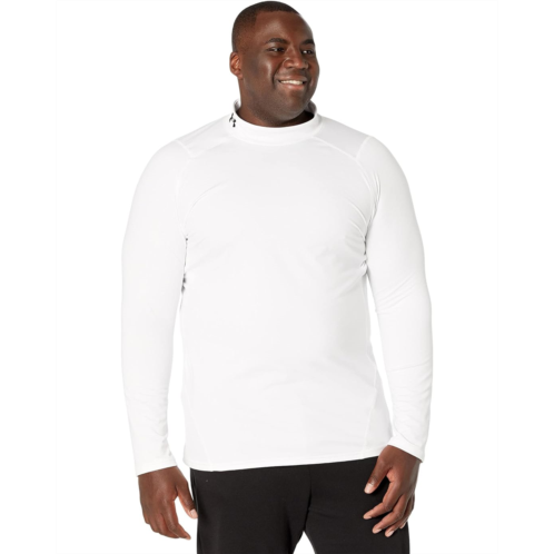 Mens Under Armour ColdGear Armour Fitted Mock