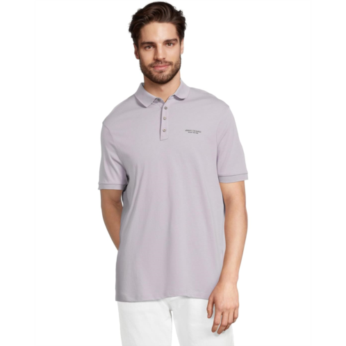 Mens Armani Exchange Milano/Ny Logo Polo