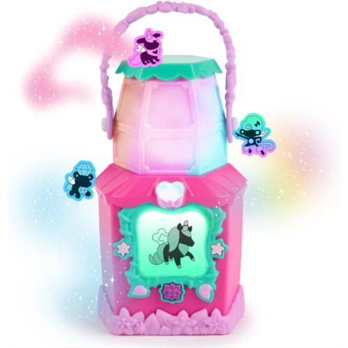GOT2GLOW FAIRIES Got2Glow Fairy Pet Finder - Magic Fairy Jar Toy Includes 40+ Virtual Pets (Pink)