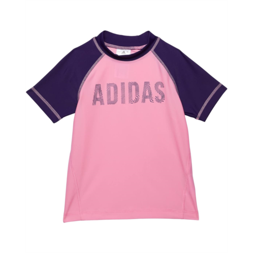 Adidas Kids Rashguard Short Sleeve (Toddler/Little Kids/Big Kids)