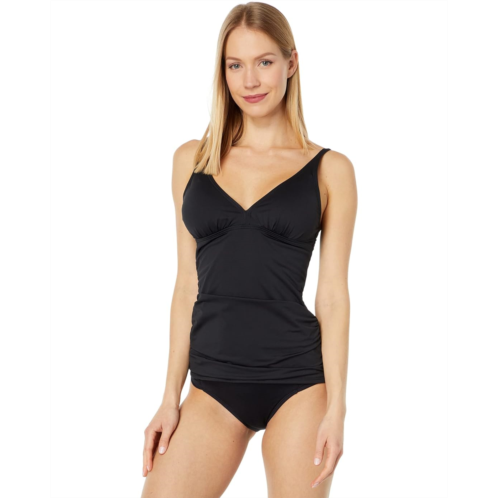 Tommy Bahama Pearl Over the Shoulder V-Neck Long Tankini