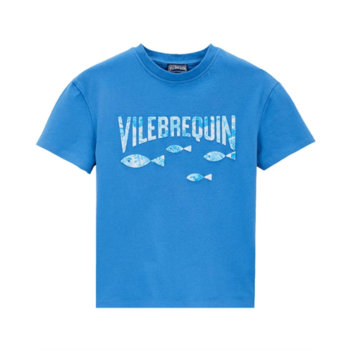 Mens Vilebrequin Kids Logo & Fish Gabin