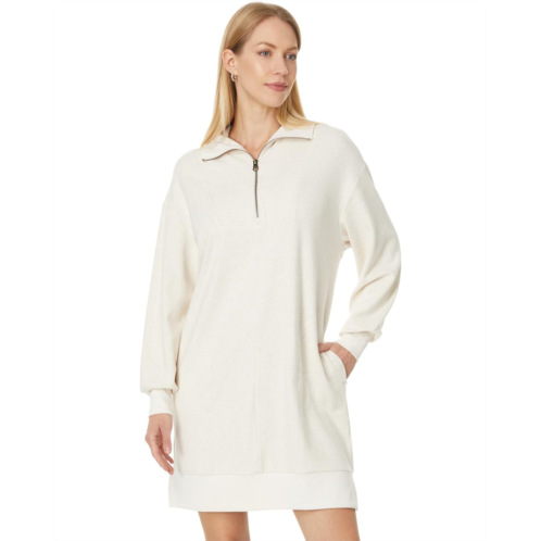 Womens Faherty Legend Quarter Zip Dress