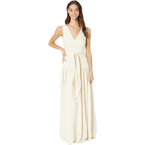 BCBGMAXAZRIA Tie Waist Gown