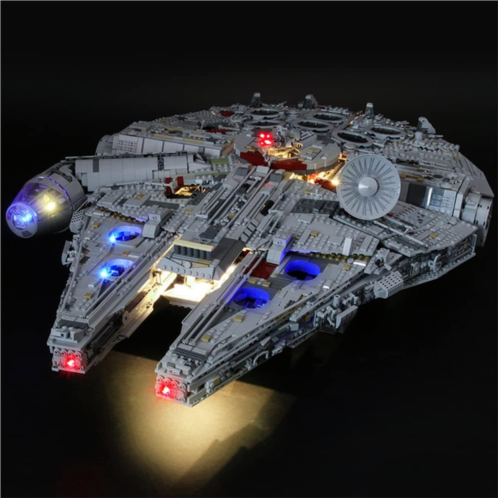 GEAMENT Version 2017 LED Light Kit Compatible with Lego 75192 UCS Ultimate Millennium Falcon (Model Set Not Included)