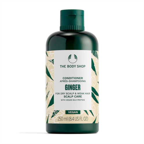 The Body Shop Ginger Scalp Care Conditioner - For Dry Scalp & Weak Hair - With Vegan Silk Protein - 250ml