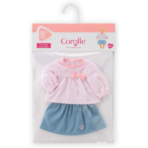Corolle - Top & Skirt - Baby Doll Outfit for 12 Dolls