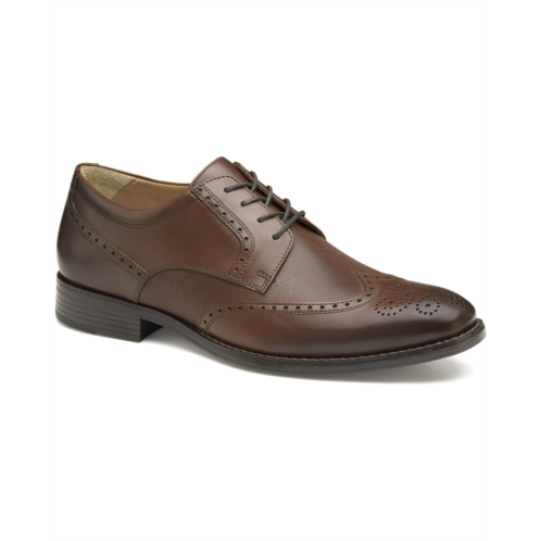 Mens Johnston & Murphy Lewis Embossed Wing Tip