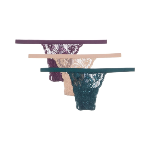 Womens Cosabella Never Say Never G-String 3-Pack Skimpie