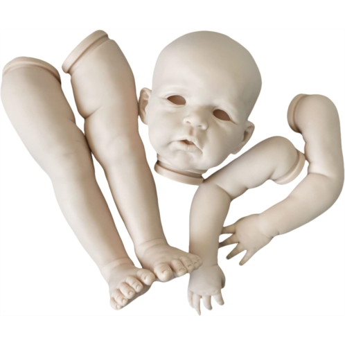 OtardDolls 27 Inch Reborn Baby Dolls Kits, Unpainted Handmade Vinyl Reborn Doll DIY Kit Supplies Blank to be Painted