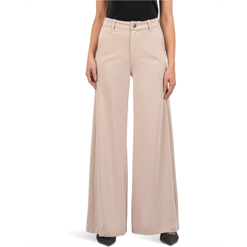 Womens KUT from the Kloth Meg - Wide Leg Pants W/ Trouser Pockets