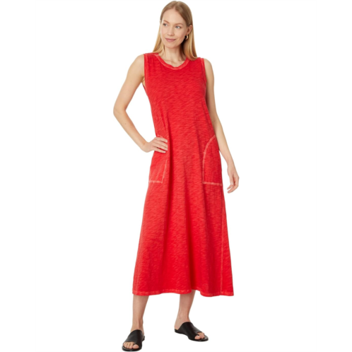 Elliott Lauren Enzyme Wash Jersey, Sleeveless Maxi Dress with pockets