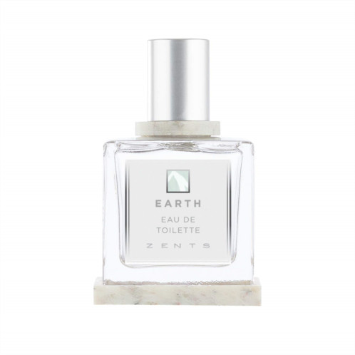 Zents Eau de Perfume (Earth) for Women and Men, Gentle Long Lasting Fragrances, Clean Scent - Sandalwood, Fir & Bergamot, 1.69 oz