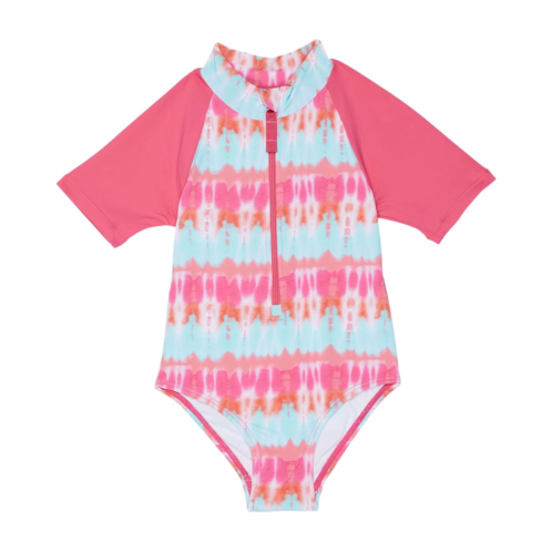 Hatley Kids Summer Tie-Dye Rashguard One-Piece (Toddler/Little Kids/Big Kids)