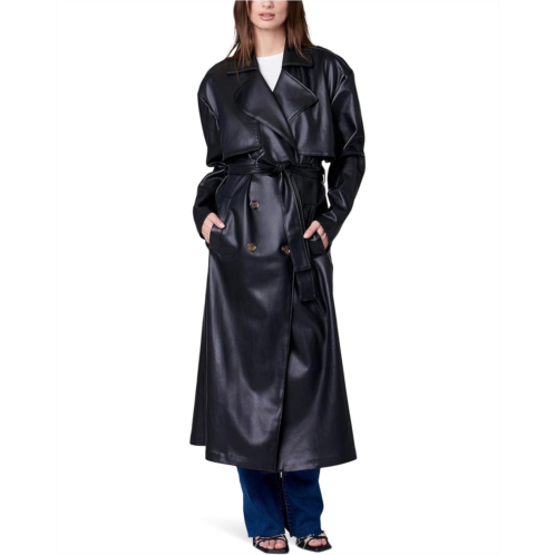 Blank NYC Leather Trench Coat