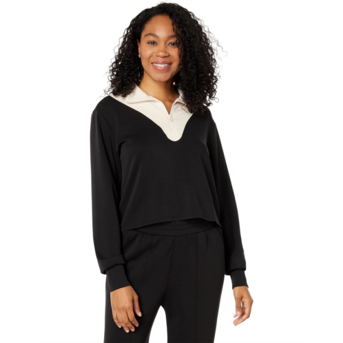 THRIVE SOCIETE Luxe 1/2 Zip Pullover