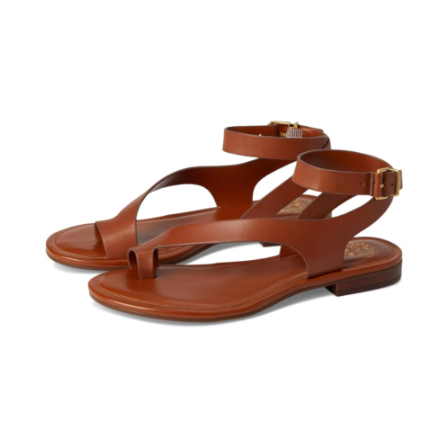 Womens Vince Camuto Liba Toe Loop Wrap Flat Sandals