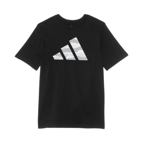 Adidas Kids Tiger Camo Logo Tee (Big Kids)