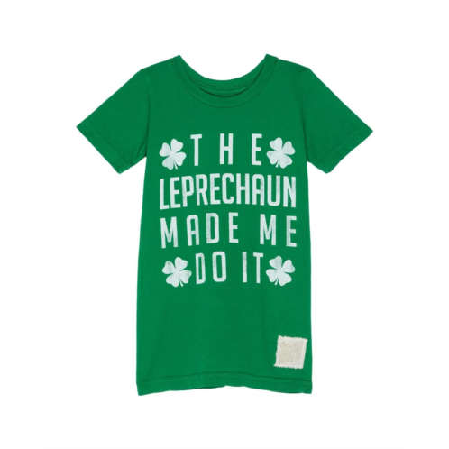 The Original Retro Brand Kids The Leprechaun Made Me Do It Crew Neck Tee (Big Kid)