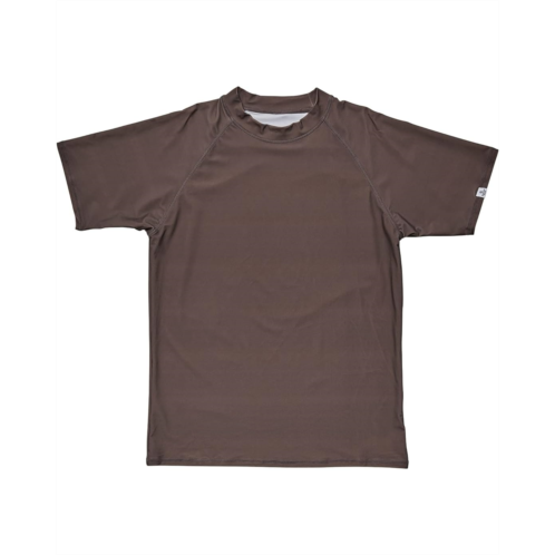 Snapper Rock Chocolate Sustainable Short Sleeve Rashguard Top