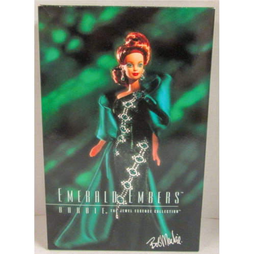 Mattel Barbie Emerald Embers The Jewel Essence Collection Doll by Bob Mackie
