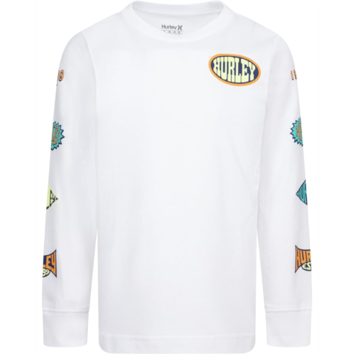 Hurley Kids Badge Long Sleeve Tee (Little Kid)