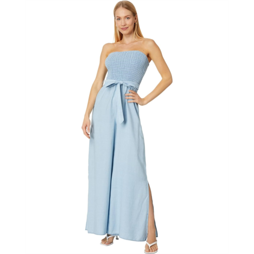 Vince Camuto Smocked Bodice Jumpsuit