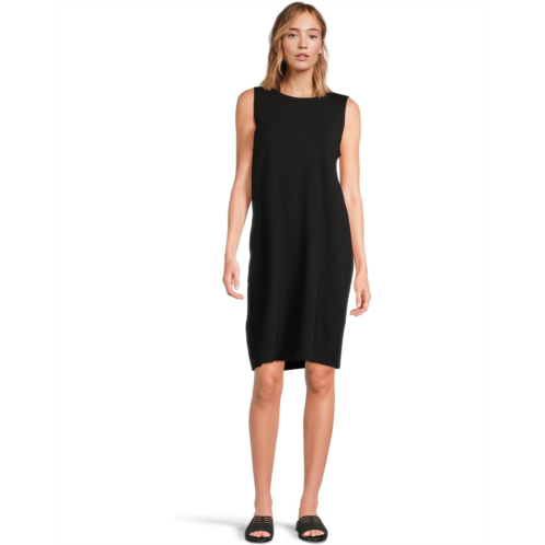Eileen Fisher Round Neck Knee Length Dress