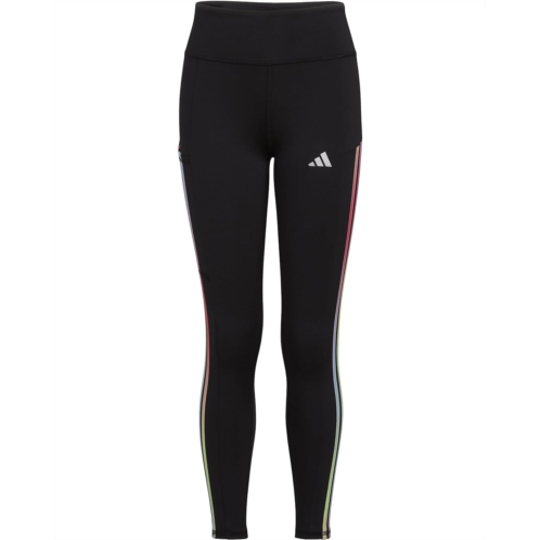 adidas Kids 3-Stripes Cell Pocket Tights (Big Kids)