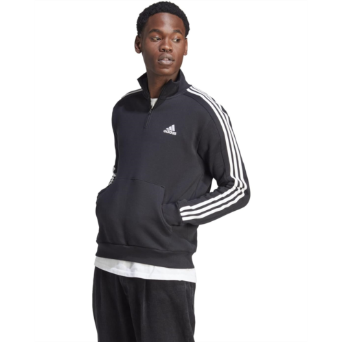 Adidas Essentials Fleece 3-Stripes 1/4 Zip Hoodie