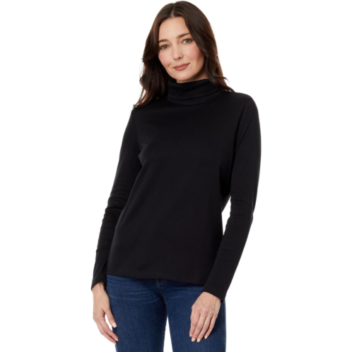 L.L.Bean Womens LLBean Pima Turtleneck