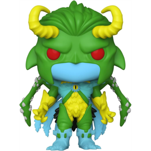 POP Marvel: Monster Hunters - Loki Funko Vinyl Figure (Bundled with Compatible Box Protector Case), Multicolored, 3.75 inches