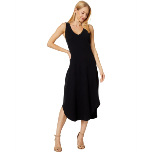 Womens Dylan by True Grit Jude Rib Knit V-Neck Dress