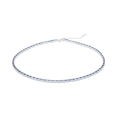 Madewell Tennis Collection Baguette Crystal Necklace