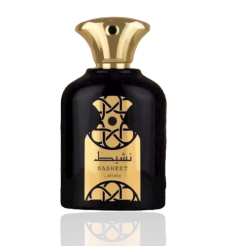 Lattafa Perfumes Nasheet EDP - Eau De Parfum 100ml(3.4 oz) Unisex Guaiac Wood, Nutmeg, Sandalwood