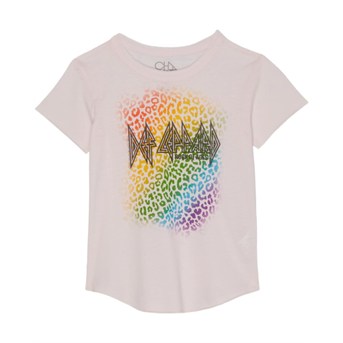 Chaser Kids Def Leppard - Rainbow Leopard Tee (Toddler/Little Kids)