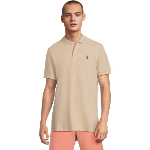 U.S. POLO ASSN. Solid Cotton Pique Polo with Small Pony