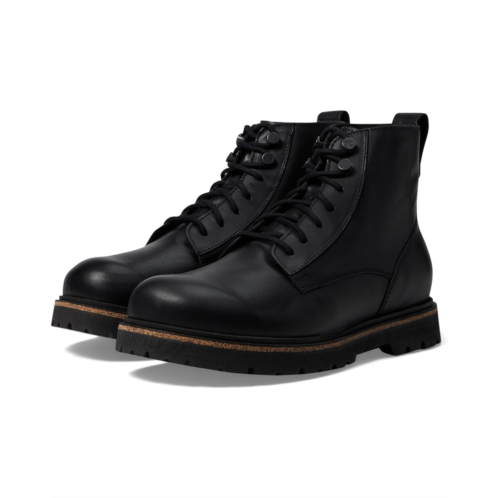Mens Birkenstock Highwood Mid Lace-Up Deep Blue - Leather