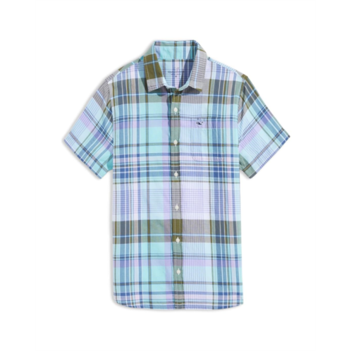 Vineyard Vines Kids Madras Short-Sleeve Shirt (Toddler/Little Kids/Big Kids)