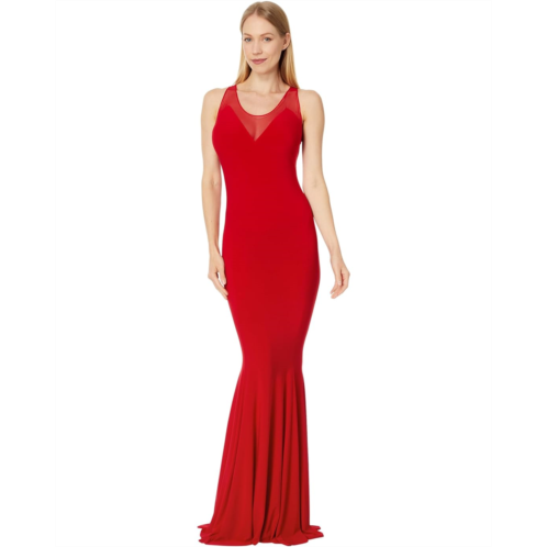 Norma Kamali Racer Fishtail Gown