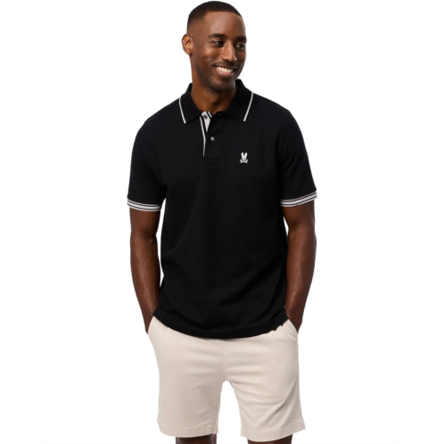 Mens Psycho Bunny Cambridge Pique Polo