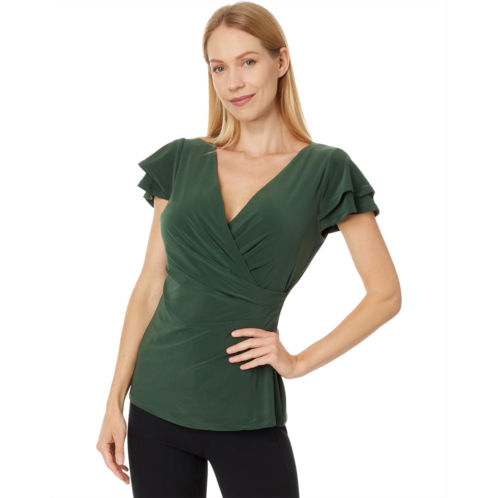 Vince Camuto V-Neck Surplice Top