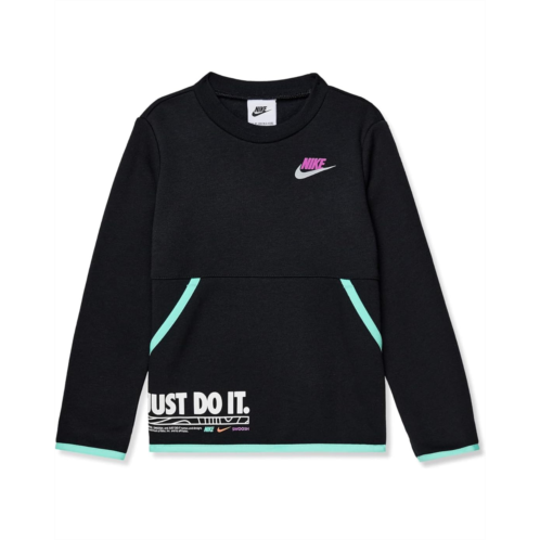 Nike Kids NSW Illuminate Fleece Crew Sweatshirt (Toddler)