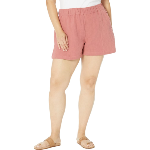 Madewell Plus Lightspun Easy Pull-On Shorts