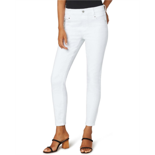 Liverpool Los Angeles Petite Gia Glider Pull-On Ankle Skinny in Bright White
