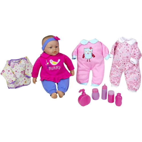 Lissi 15 Doll Set with Extra Clothes & Accessories Role Play Toy