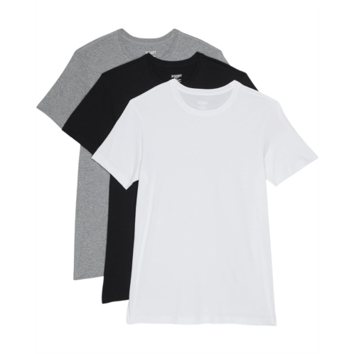 Mens 2(X)IST 3-Pack ESSENTIAL Crew Neck T-Shirt