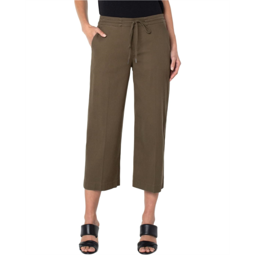 Liverpool Los Angeles Kelsey Culottes w/ Tie Front Waist Band