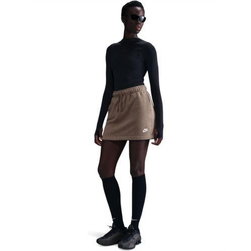 Womens Nike Sportswear Club Fleece Mid-Rise Skirt