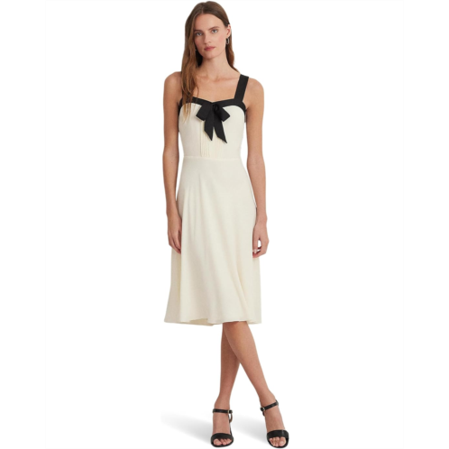 POLO Ralph Lauren Two-Tone Georgette Sleeveless Dress